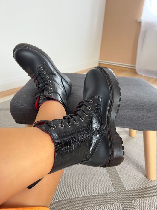 40 Sklep Nowe botki damskie biker workery RQ1910-1e