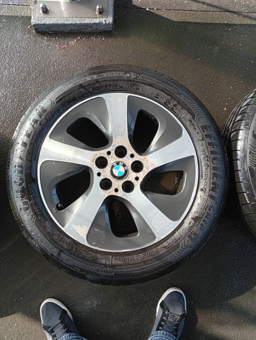 Jantes 17 5x112 com pneus Goodyear