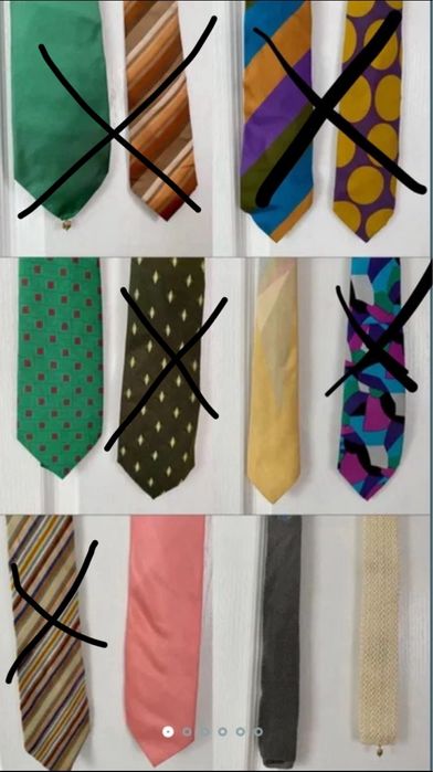 Krawaty męskie 5zł szt