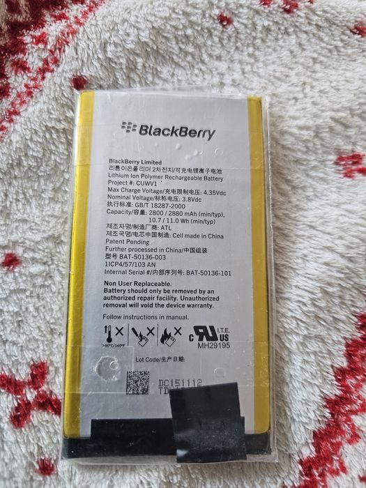 Nowa Bateria do telefonu Blackberry Passport