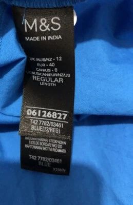 Платье вышиванка оверсайз M&S коттон