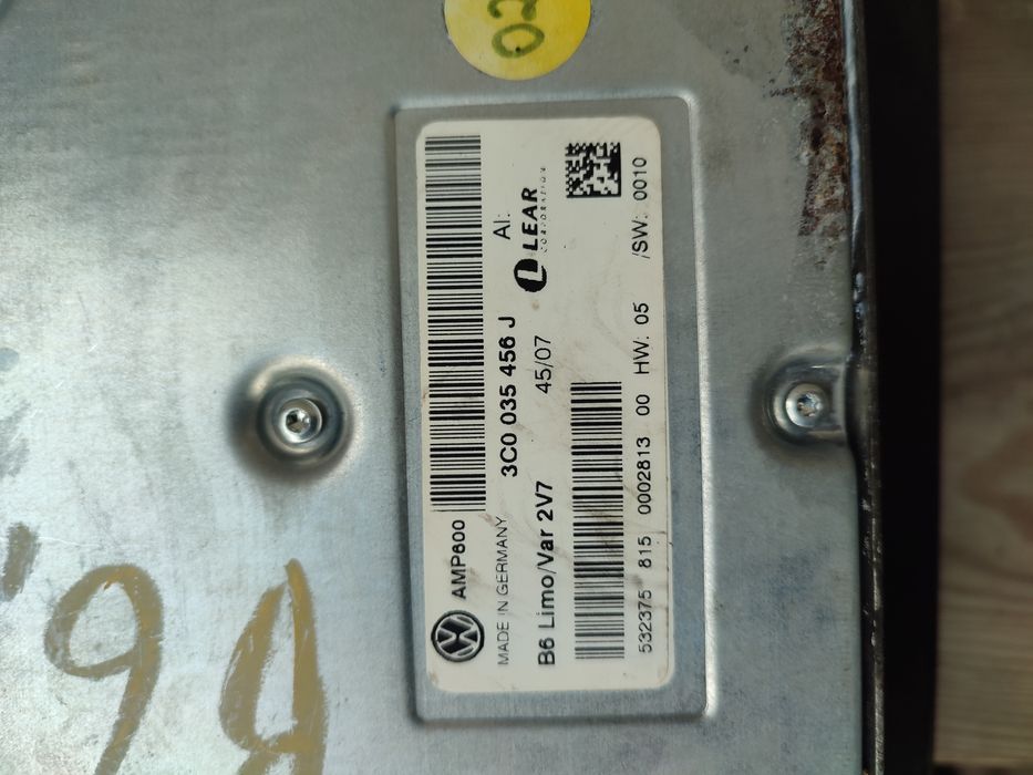 Підсилювачі звуку Passat B6 Skoda Oktavia a5 Golf 5 усилители звукаVAG