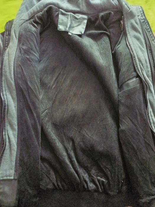 Jesienno -zimowa męska kurtka z kapturem