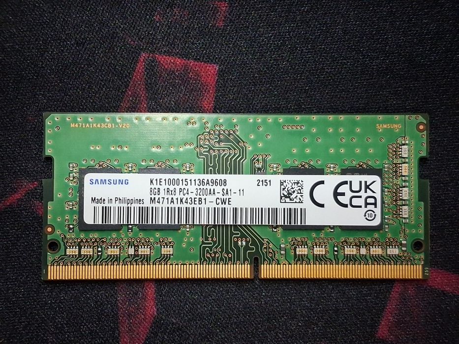 ОЗУ Samsung DDR4 3200 MHz 8GB SO-DIMM