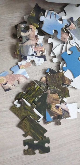 Puzzle dinozaury wiek 4+