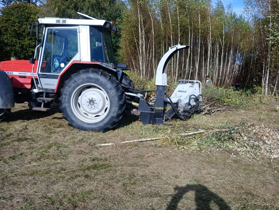 Usługi mulczer,wycinka drzew, rębak