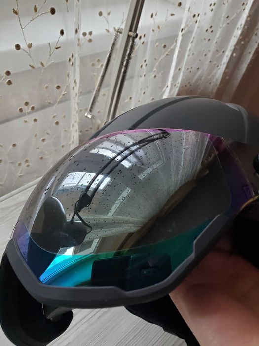 Лижний сноуборд шолом з візором фірмовий Crivit S-M /шлем Alpina L-XL