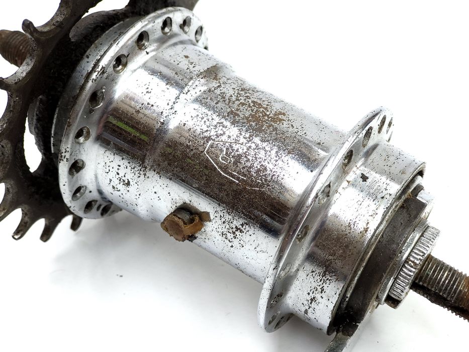 Piasta tylna torpedo ZZR Łucznik Romet Mesko z kalamitką PRL