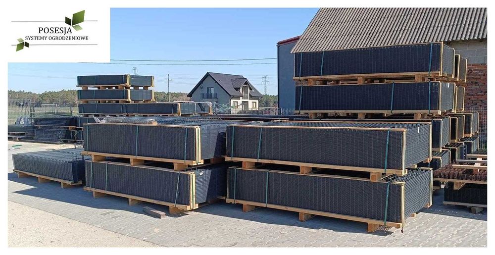 ogrodzenie panelowe 1,23+ podmurówka
