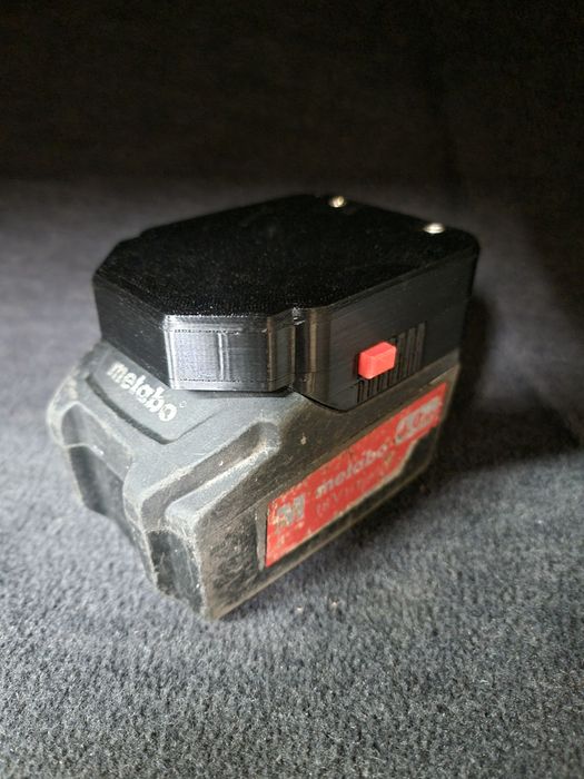 Адаптер usb живлення павербанк прожектор Metabo 18v power Bank метабо