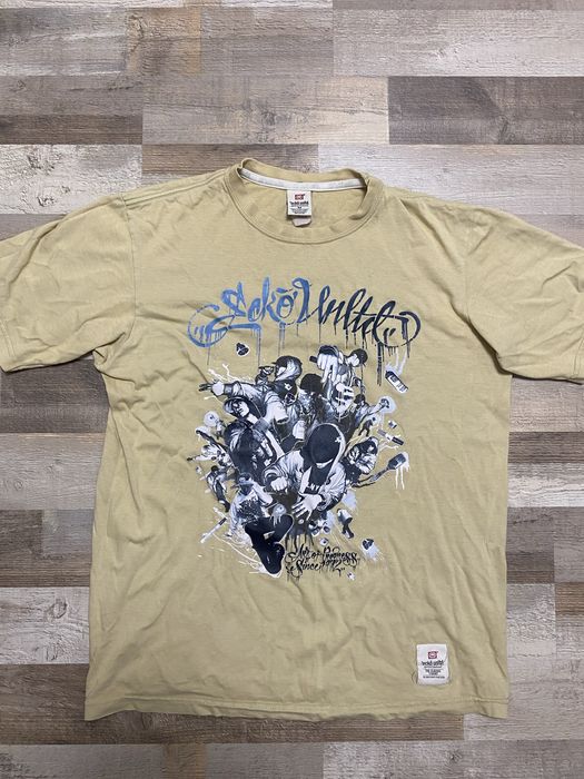 рэп футболка ecko unltd y2k sk8