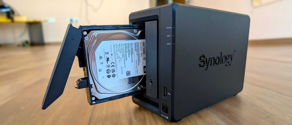 NAS Synology DiskStation DS723+ 2 baías 16T