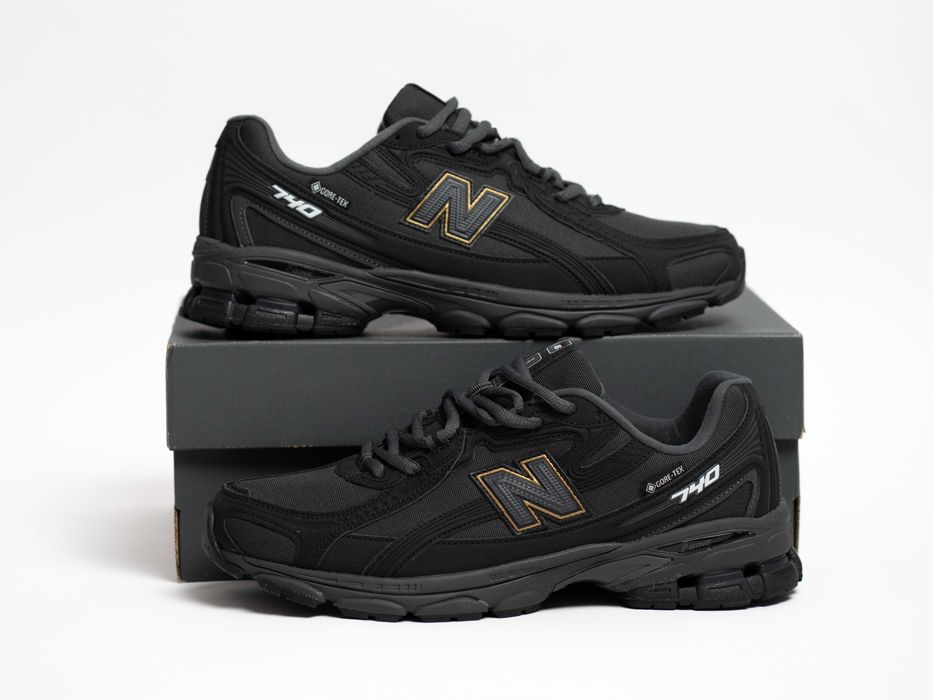 Мужские термо кроссовки New Balance 740 Gore-Tex (3 цвета) водостойкие