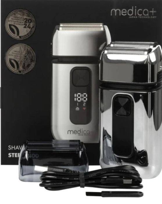 Електробритва шейвер Medica+ STEEL 10Х 1400mAh