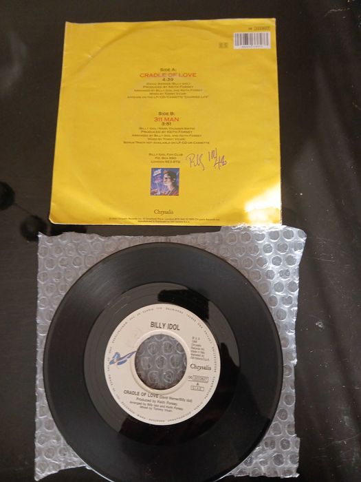 Billy Idol - Cradle Of Love 7" Single