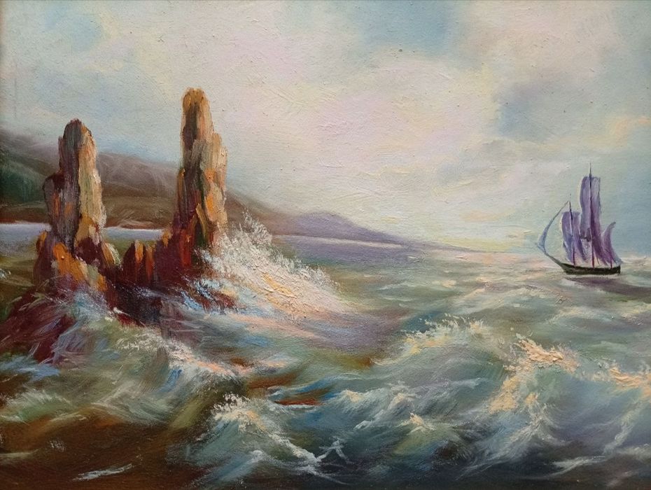 Картина "Парусник"