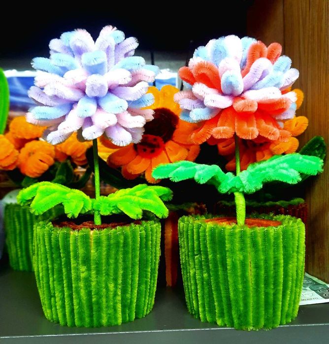 Sztuczne kwiaty ręcznie robione