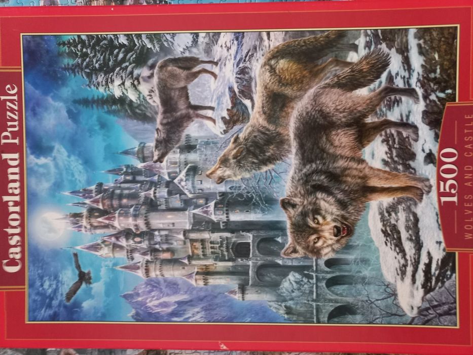 Puzzle Castorland 1500 Wilki I zamek