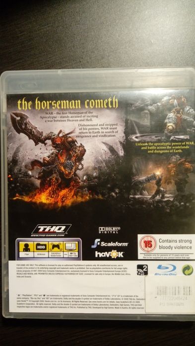 Darksiders PS3 na konsole playstation