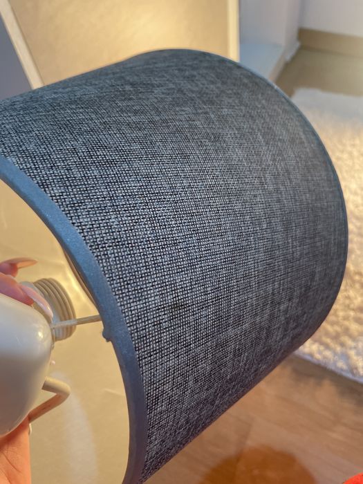 Candeeiro de teto cinza