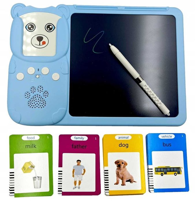 Tablet graficzny czytnik kart do nauki słówek po angielsku SPP360