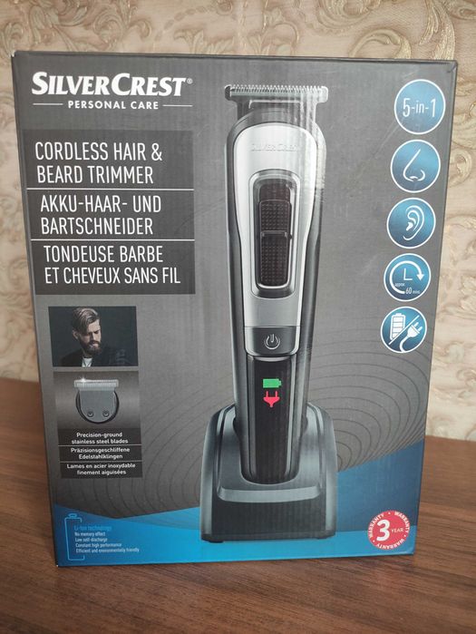 Тример, машинка для стрижки Silver Crest Personal Care 5в1