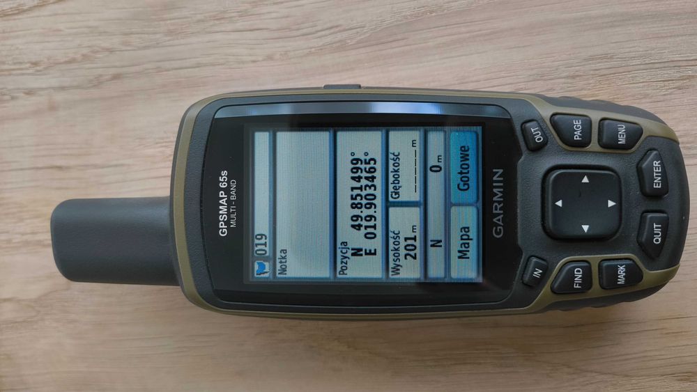 Garmin GPSMap 65s - nawigacja