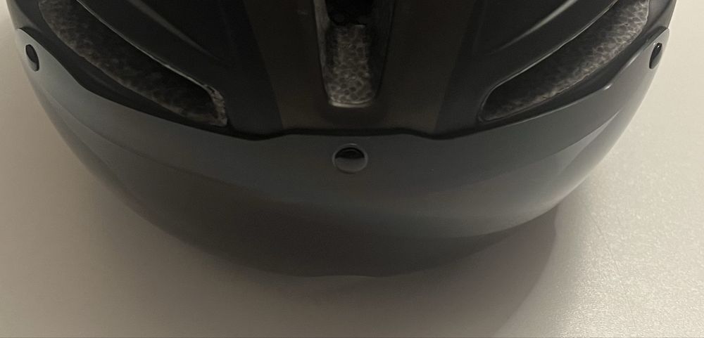 Kask rowerowy Shinmax HT-29 z lampką USB i wizjerem