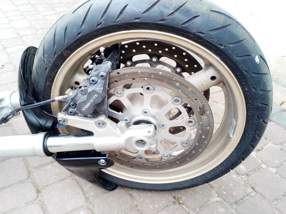 cafe racer zawieszenie lagi półki koło tarcze cały przód  komplet