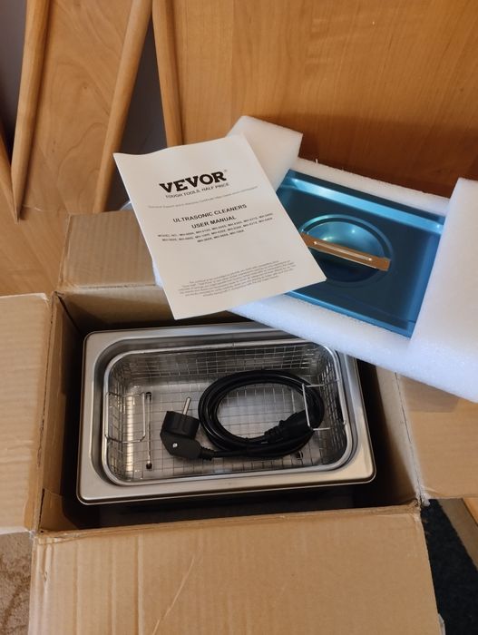 Ультразвуковий очищувач Vevor MH-020S / 3 л. Ультразвуковая ванночка