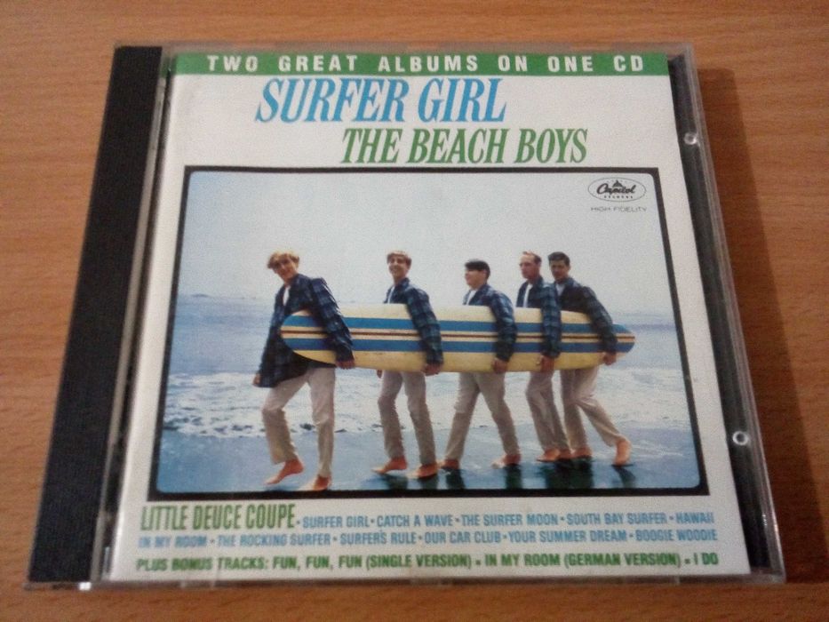 THE BEACH BOYS - Surfer Girl & Shut Down Volume 1 Remasters c/ Bónus