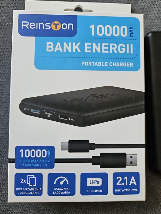 Powerbank 10 000 mAh Reinston
