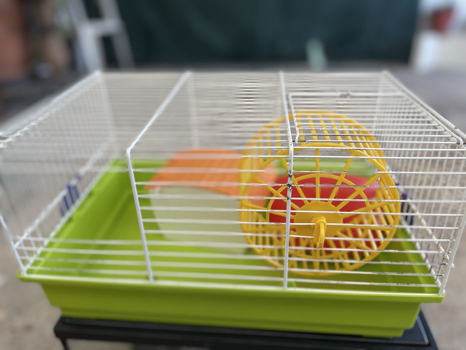 Gaiola hamster com acessorios