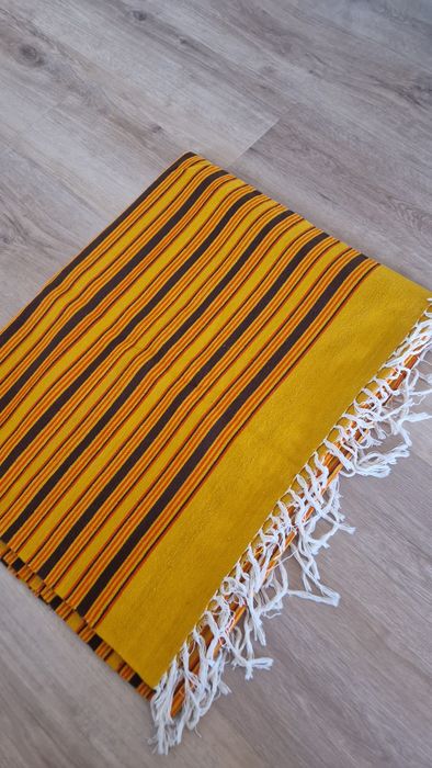 Narzuta dywan obrus kilim wełna cepelia
