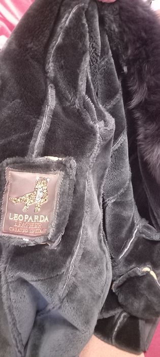 Продам серую искусственную дублёнку