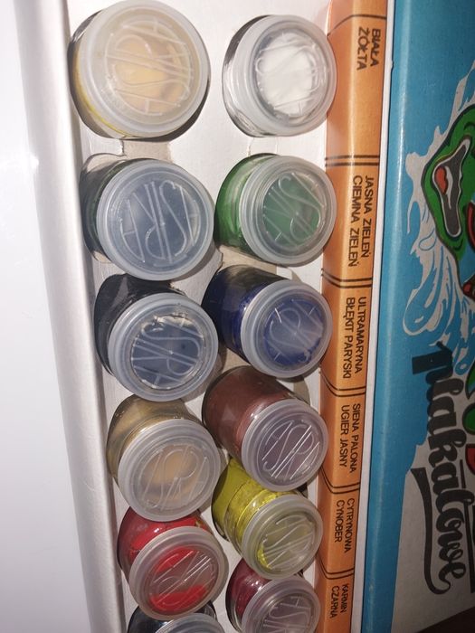 Farby plakatowe Nowe prl idealne