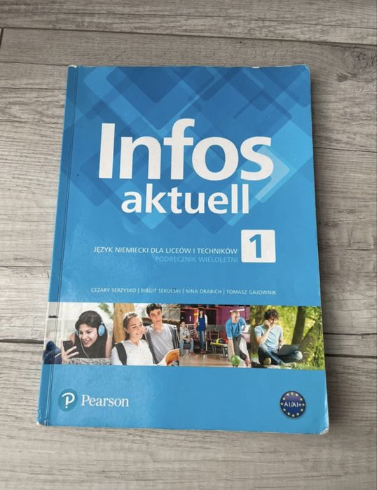 Podręcznik Infos aktuell 1 szkoła ponadpodstawowa