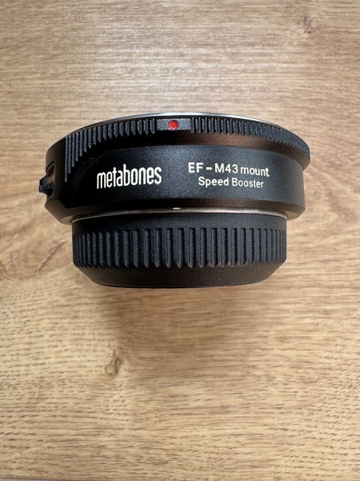 METABONES EF-M43 SPEEDBOOSTER – Para lentes Canon EF em Micro 4/3