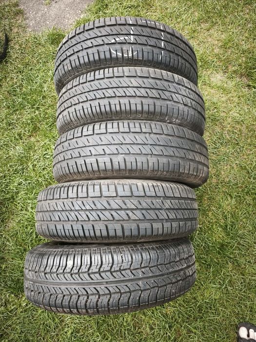 4 opony Dębica Passio + zapasowa na feldze stalowej Pirelli r  14