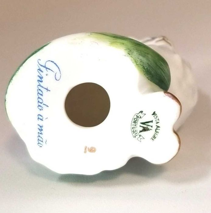 Encantador Gato de porcelana Vista Alegre Pintado à mão