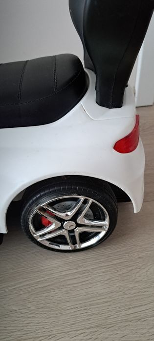 Mercedes biały dziecięcy 1+