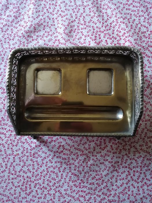 Tinteiro de secretária em Casquinha