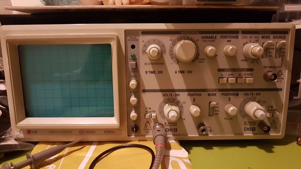 Osciloscópio LG OS-5040A 40 MHz 2 Canais