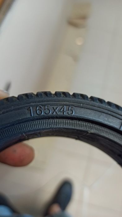 Koło hulajnogi 6 cali opona bezdętkowa 6" 165x45 opona pełna