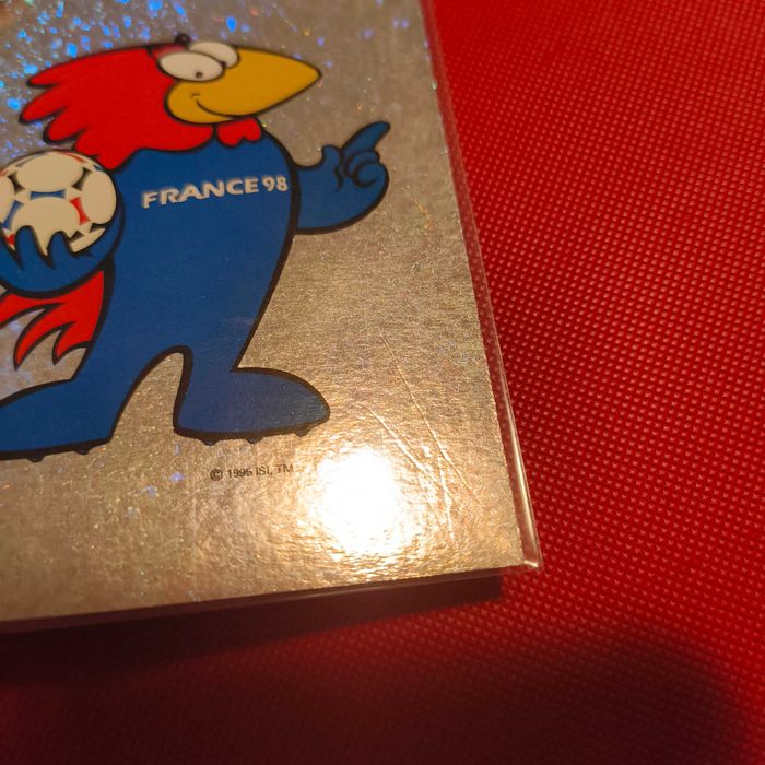 Carta Mascote Mundial França 98 Panini