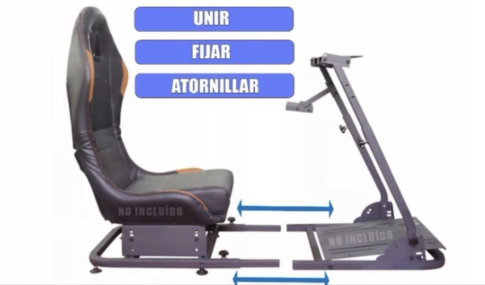 Adapter Kokpitu SimRacing do Fotela Gamingowego