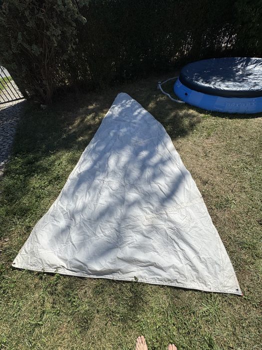 Żaglówka klasy 470 plus przyczepa