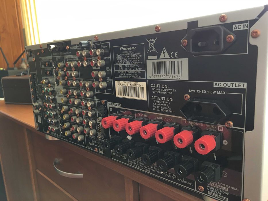 Receiver AV Pioneer VSX-AX2AV-G