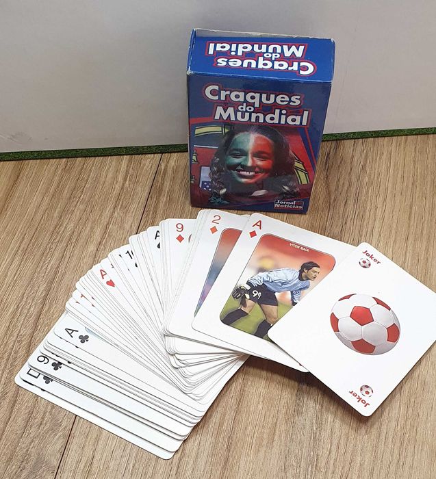 Craques do Mundial 2002 - Baralho Cartas