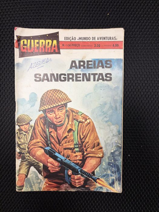 3 Livros BD Coleção Guerra
